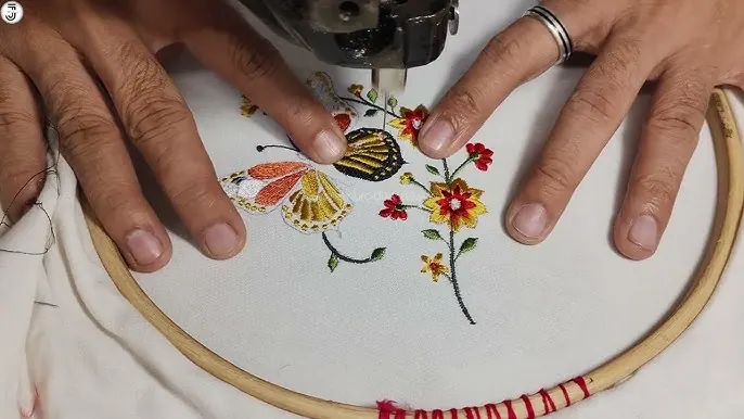 Embroidery sample